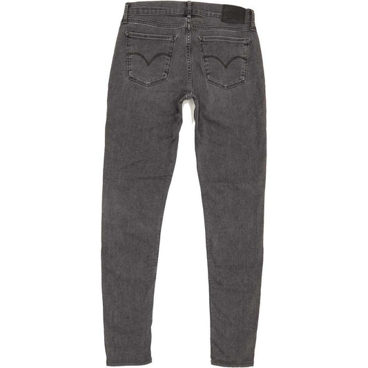 Levi's 710 Super Women Grey Skinny Regular Stretch Jeans W28 L29
