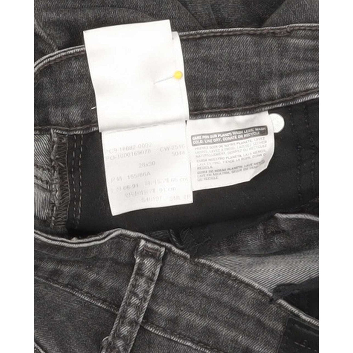 Levi's 721 High Rise Women Grey Skinny Stretch Jeans W26 L30