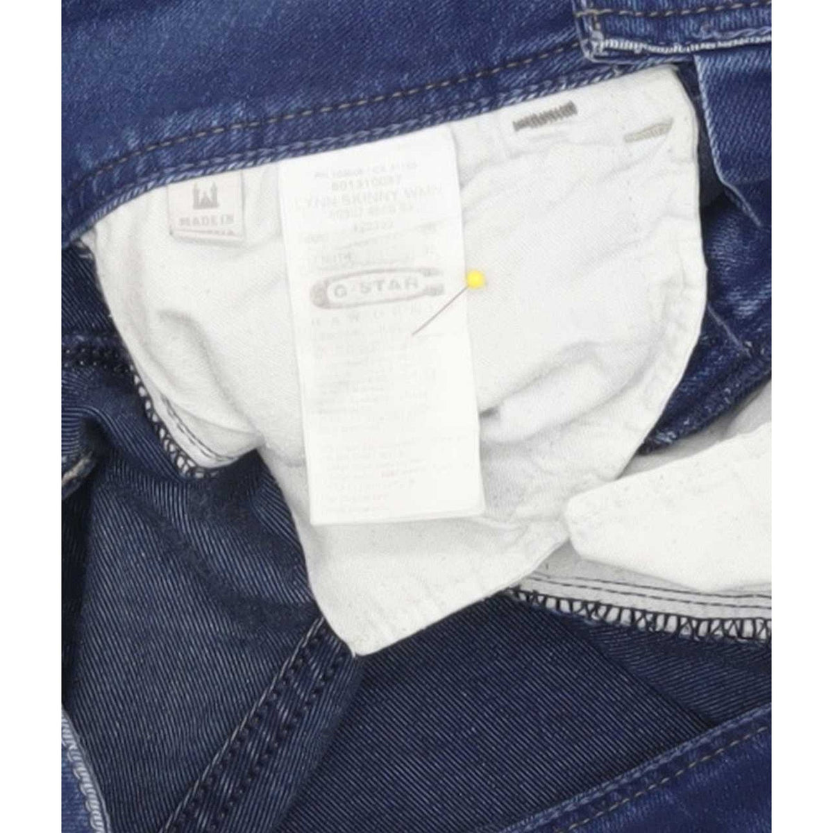 G-Star Lynn Women Blue Skinny Slim Stretch Jeans W29 L31