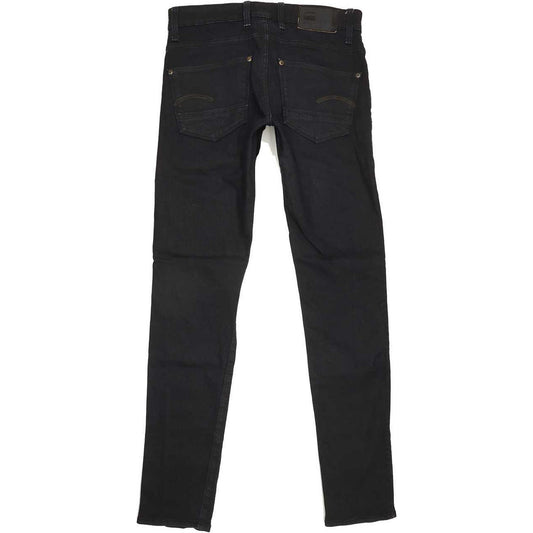 G-Star Revend Super Men Navy Straight Slim Jeans W30 L34