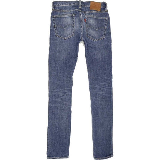 Levi's 519 Men Blue Skinny Slim Stretch Jeans W30 L33