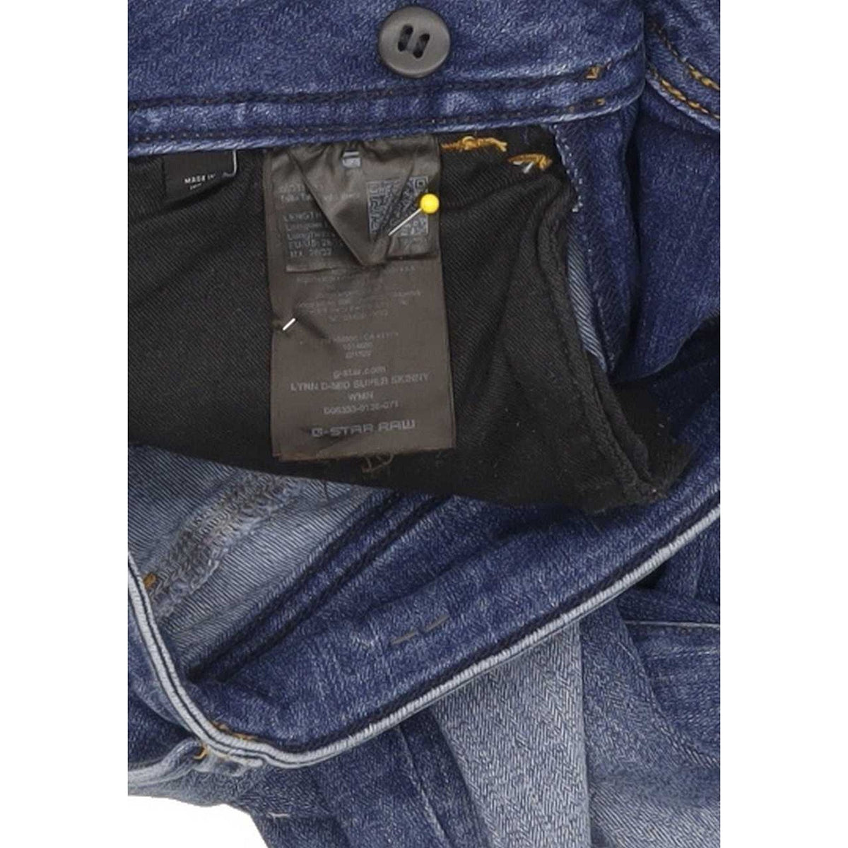 G-Star Lynn D-Mid Super Women Blue Skinny Regular Stretch Jeans W28 L31