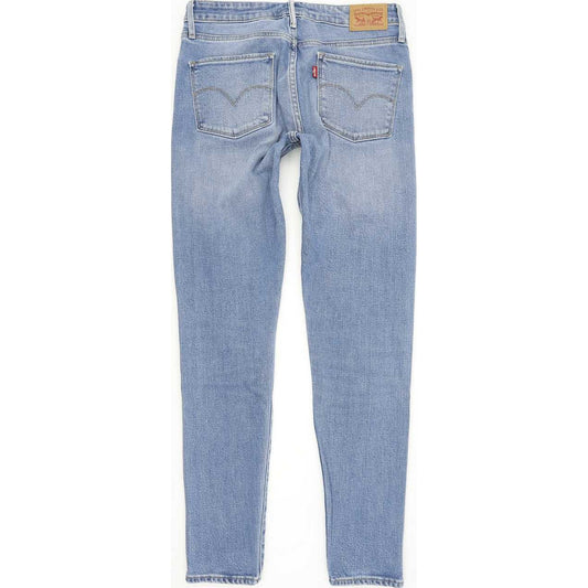 Levi's 721 High Rise Women Blue Skinny Slim Stretch Jeans W28 L30