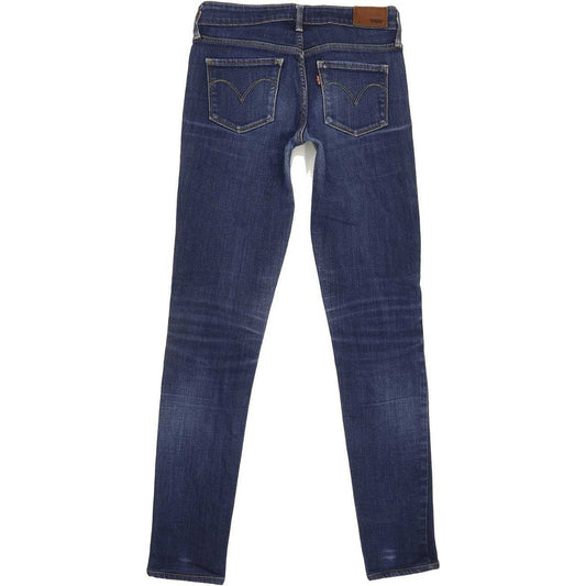 Levi's Slight Curve Women Blue Skinny Regular Stretch Jeans W25 L29