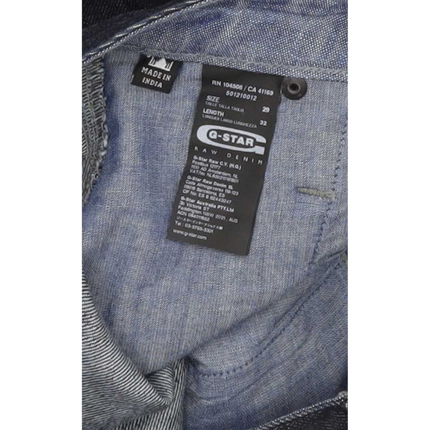 G-Star 5620 3D Men Blue Tapered Regular Jeans W29 L32