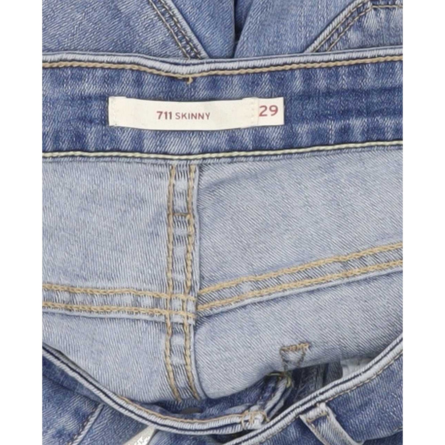 Levi's 711 Women Blue Skinny Slim Jeans W29 L27