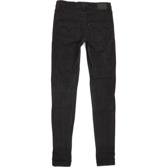 Levi's Slimming Super Women Black Skinny Slim Jeans W28 L31