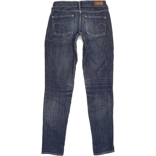 Levi's Demi Curve Women Blue Skinny Slim Stretch Jeans W25 L31