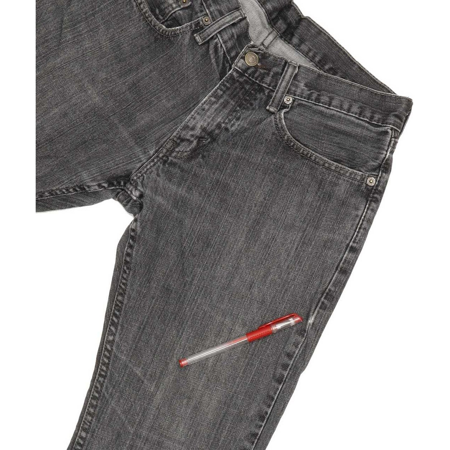 Levi's 514 Men Charcoal Straight Slim Jeans W31 L32