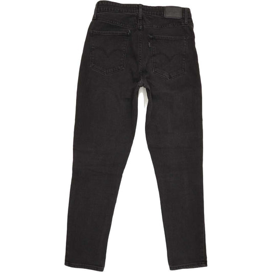Levi's 721 High Rise Women Black Skinny Stretch Jeans W30 L28