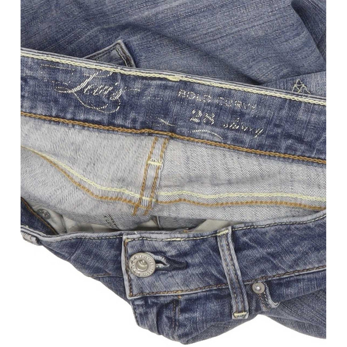 Levi's Bold Curve Women Blue Skinny Slim Jeans W28 L32