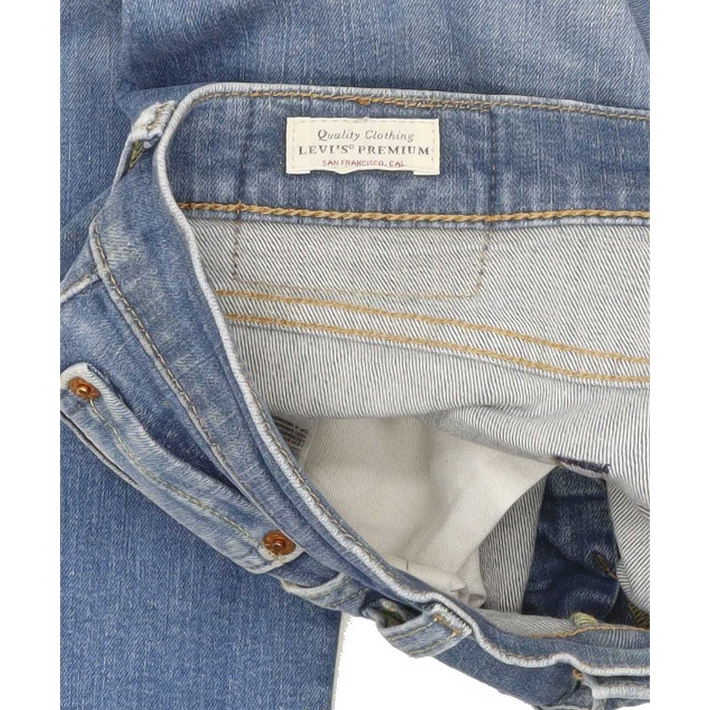 Levi's 511 Men Blue Straight Slim Stretch Jeans W32 L31