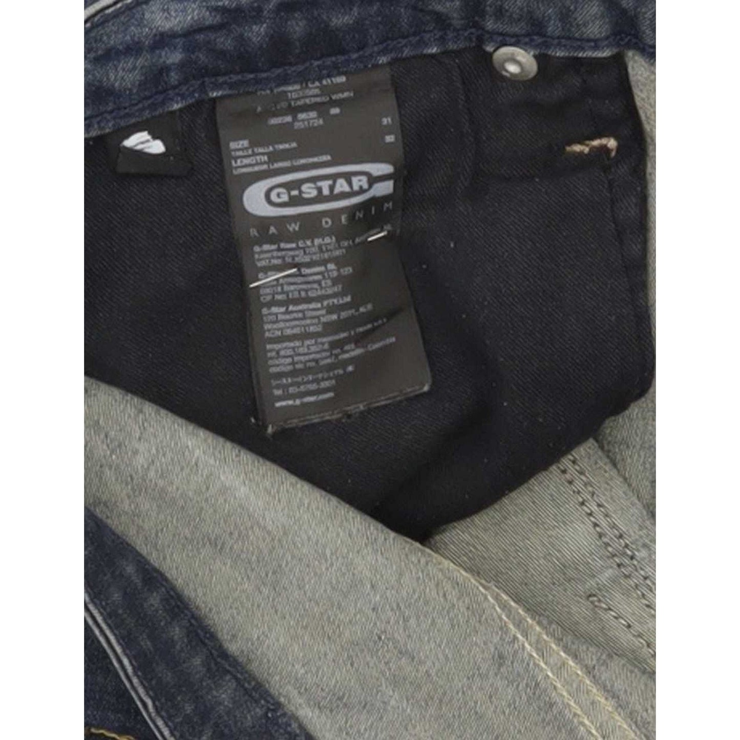 G-Star Arc 3D Women Blue Tapered Loose Stretch Jeans W31 L32