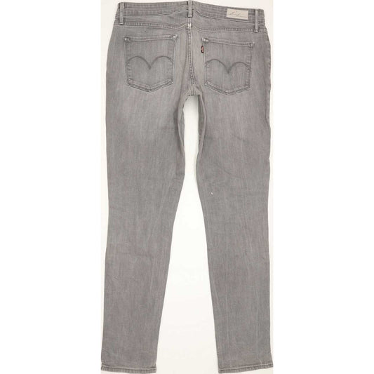 Levi's Demi Curve Women Grey Skinny Slim Stretch Jeans W30 L31