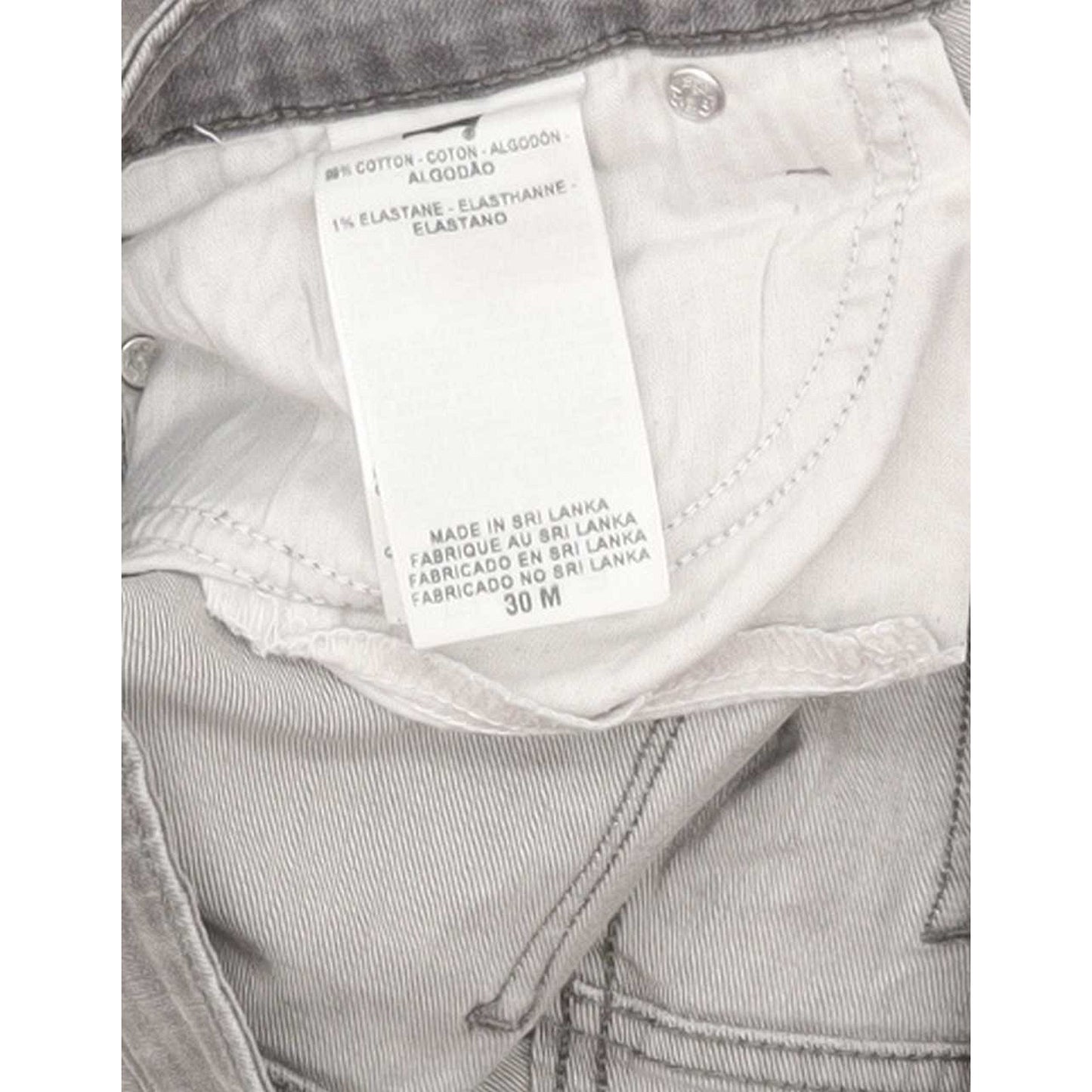 Levi's Demi Curve Women Grey Skinny Slim Stretch Jeans W30 L31
