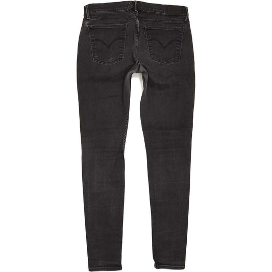 Levi's 710 Super Women Charcoal Skinny Slim Stretch Jeans W32 L31