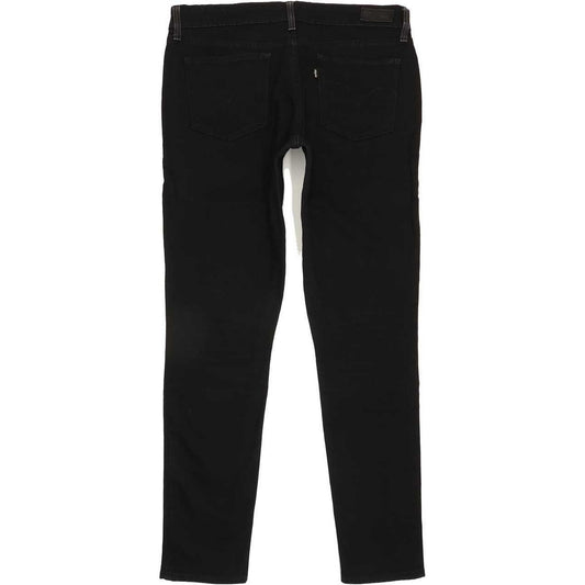 Levi's Demi Curve Women Black Skinny Slim Stretch Jeans W30 L31