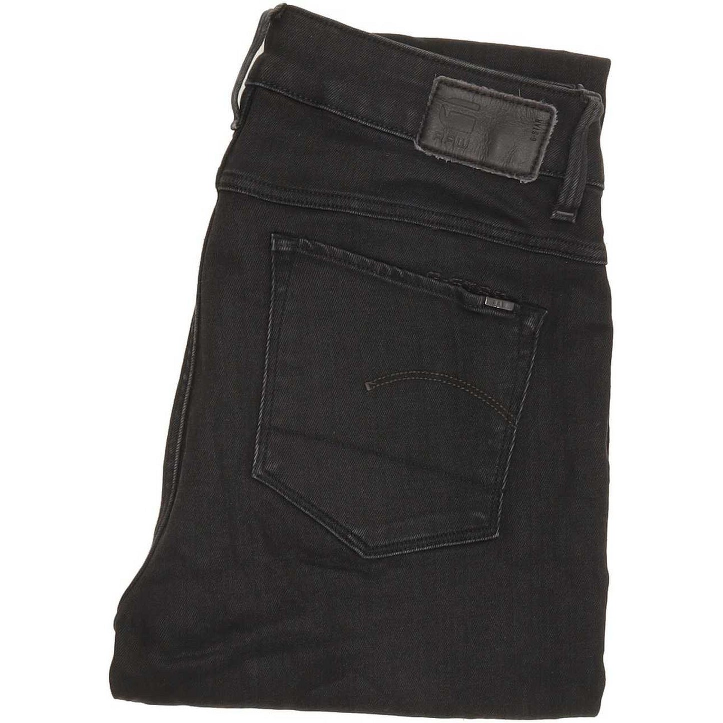 G-Star Contour High Women Black Skinny Regular Jeans W27 L29