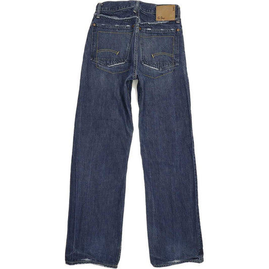 G-Star Low Crotch Repro Men Blue Straight Regular Jeans W30 L32