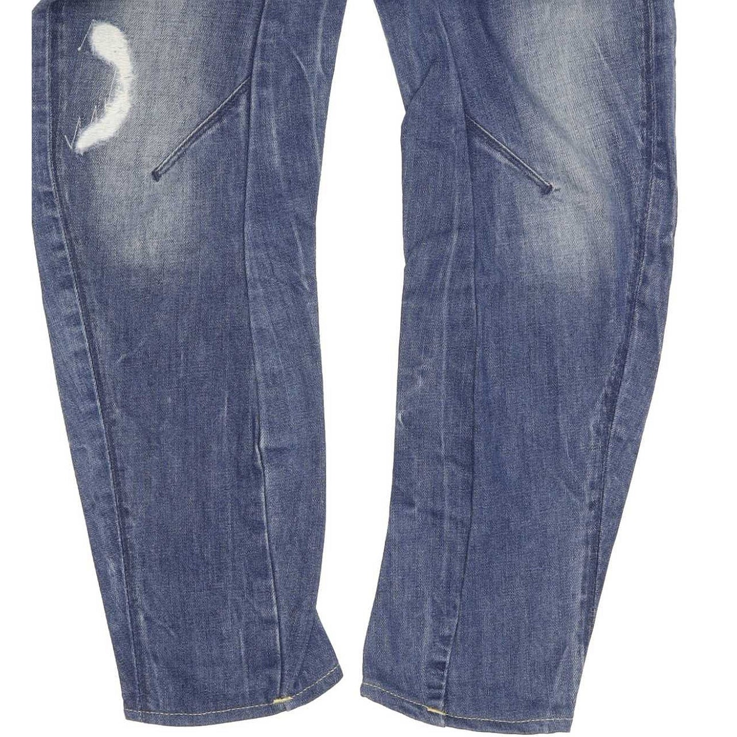 G-Star Arc 3D Low Women Blue Tapered Loose Boyfriend Jeans W25 L30