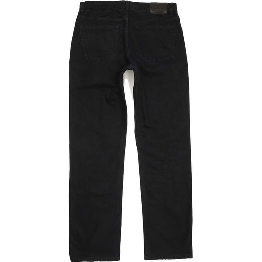 Pioneer Men Black Straight Regular Stretch Jeans W36 L34