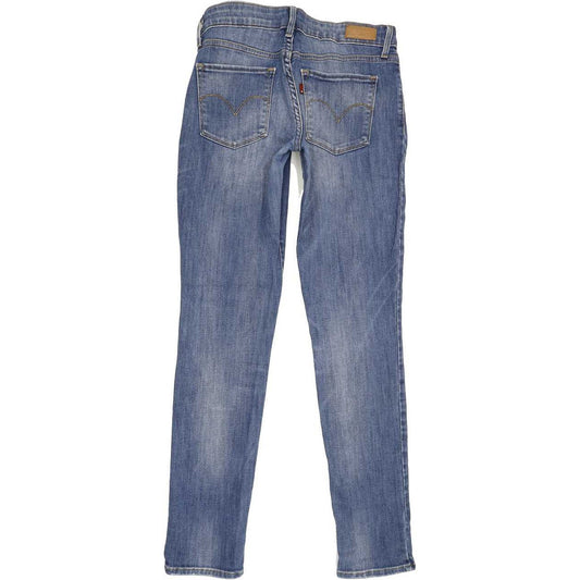 Levi's Demi Curve Women Blue Skinny Slim Stretch Jeans W28 L31