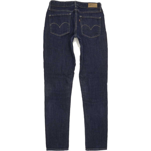 Levi's Demi Curve Women Blue Skinny Slim Stretch Jeans W27 L31