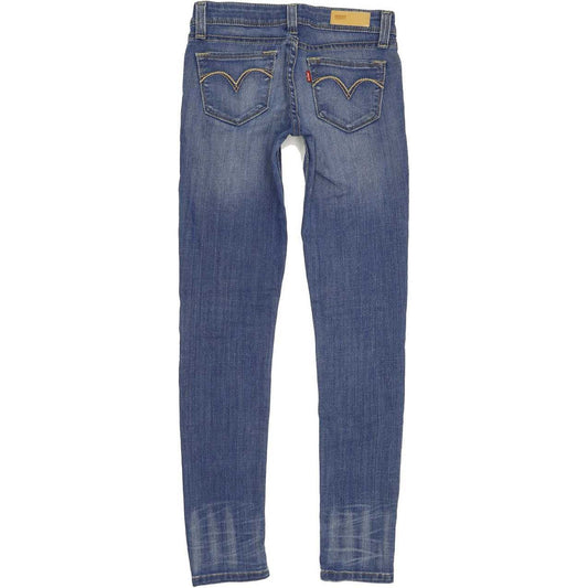 Levi's Demi Curve Women Blue Skinny Slim Stretch Jeans W25 L29