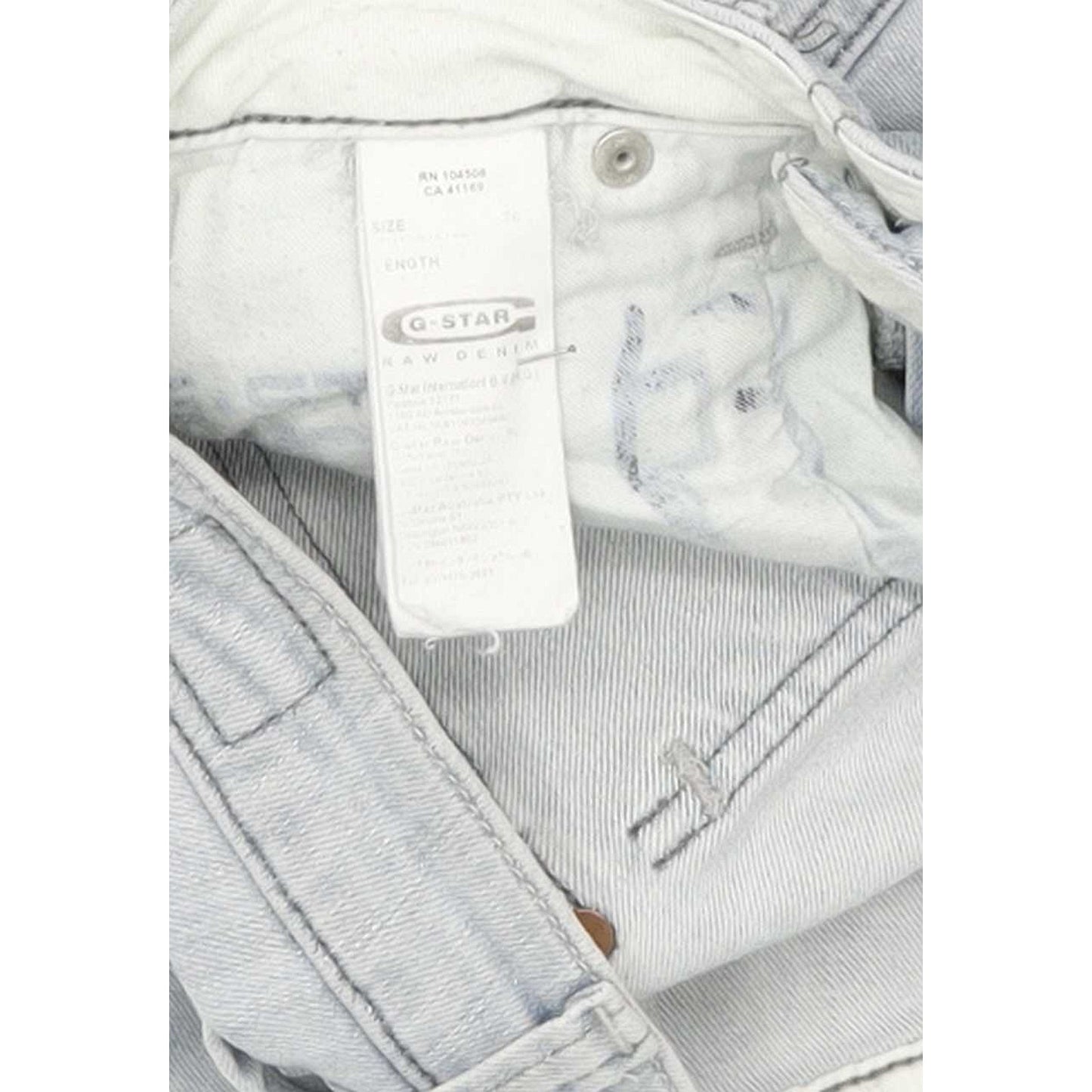 G-Star Elwood Heritage Women Blue Skinny Slim Stretch Jeans W27 L30