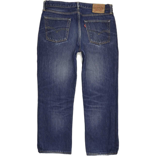 Levi's 514 Men Blue Straight Slim Jeans W34 L26
