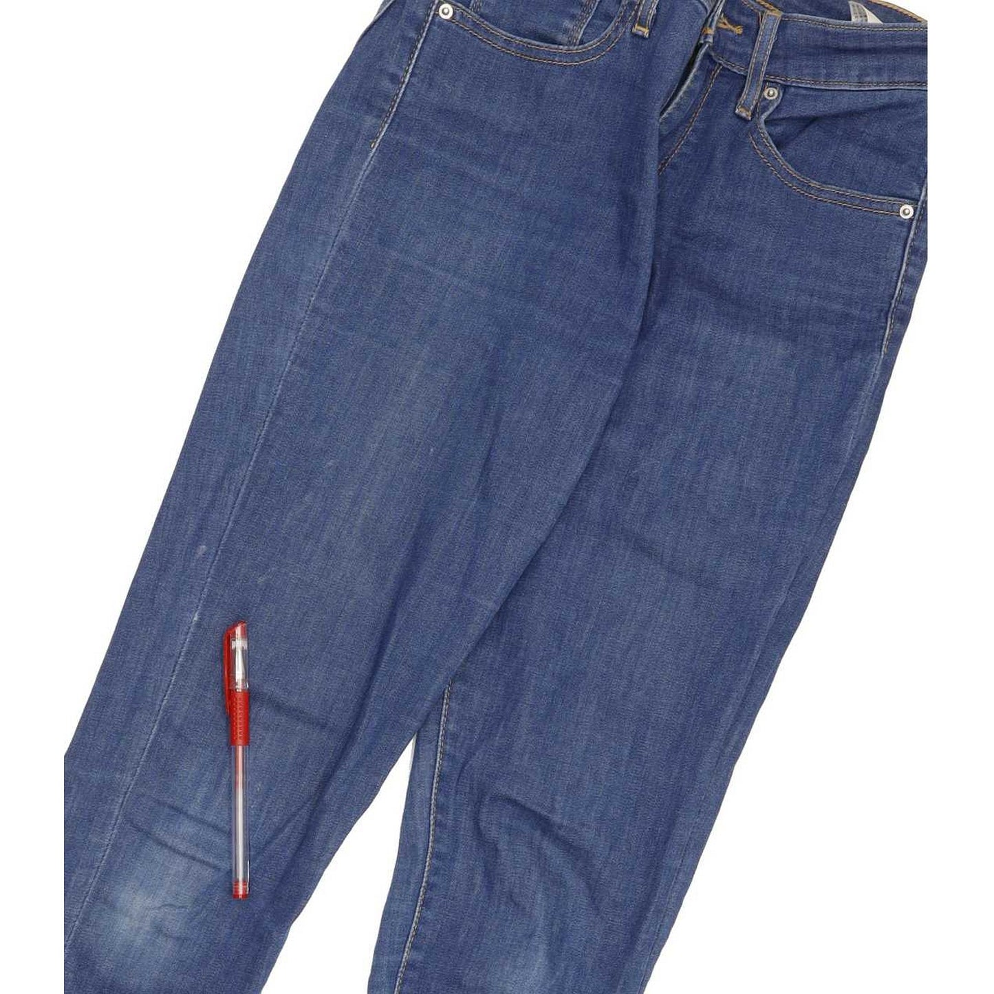 Levi's 721 High Rise Women Blue Skinny Stretch Jeans W26 L31