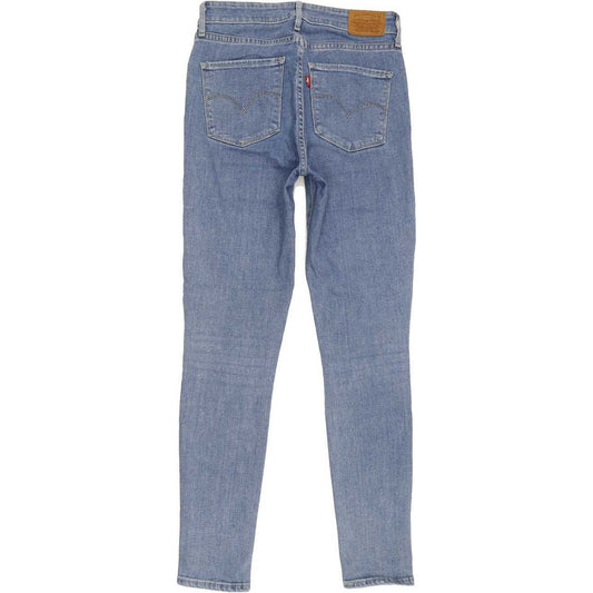 Levi's 721 High Rise Women Blue Skinny Slim Stretch Jeans W26 L28