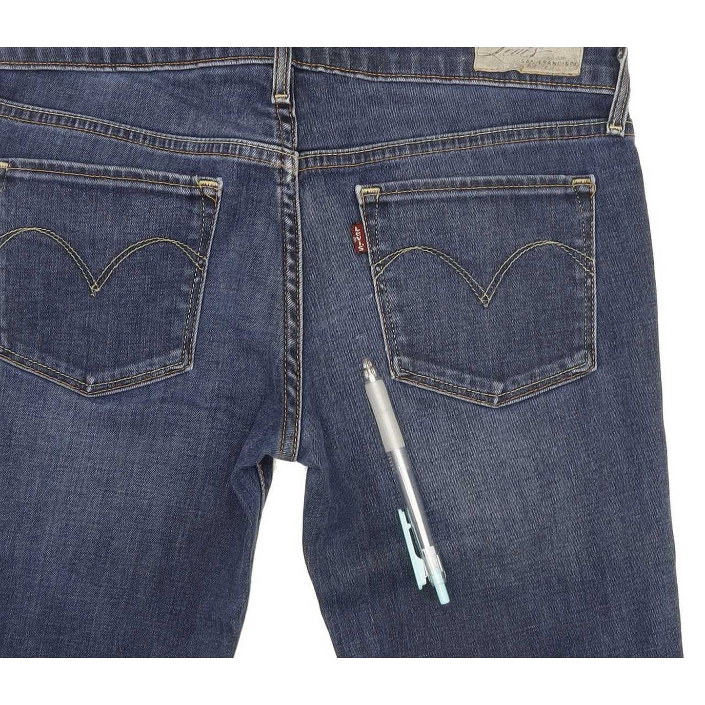 Levi's Slight Curve Women Blue Skinny Slim Stretch Jeans W27 L31