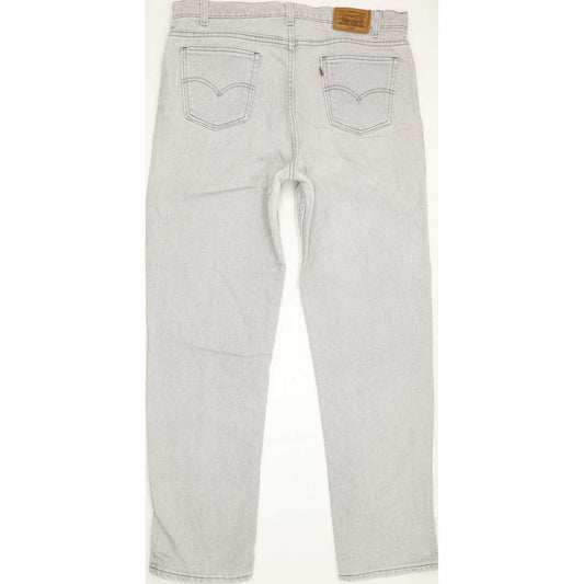 Levi's 540 Flex Made in USA Grey Straight Relaxed Stretch Jeans High Waisted W36 L32