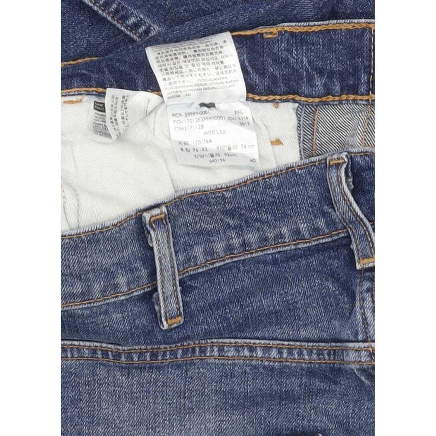 Levi's 510 Men Blue Skinny Slim Stretch Jeans W30 L32