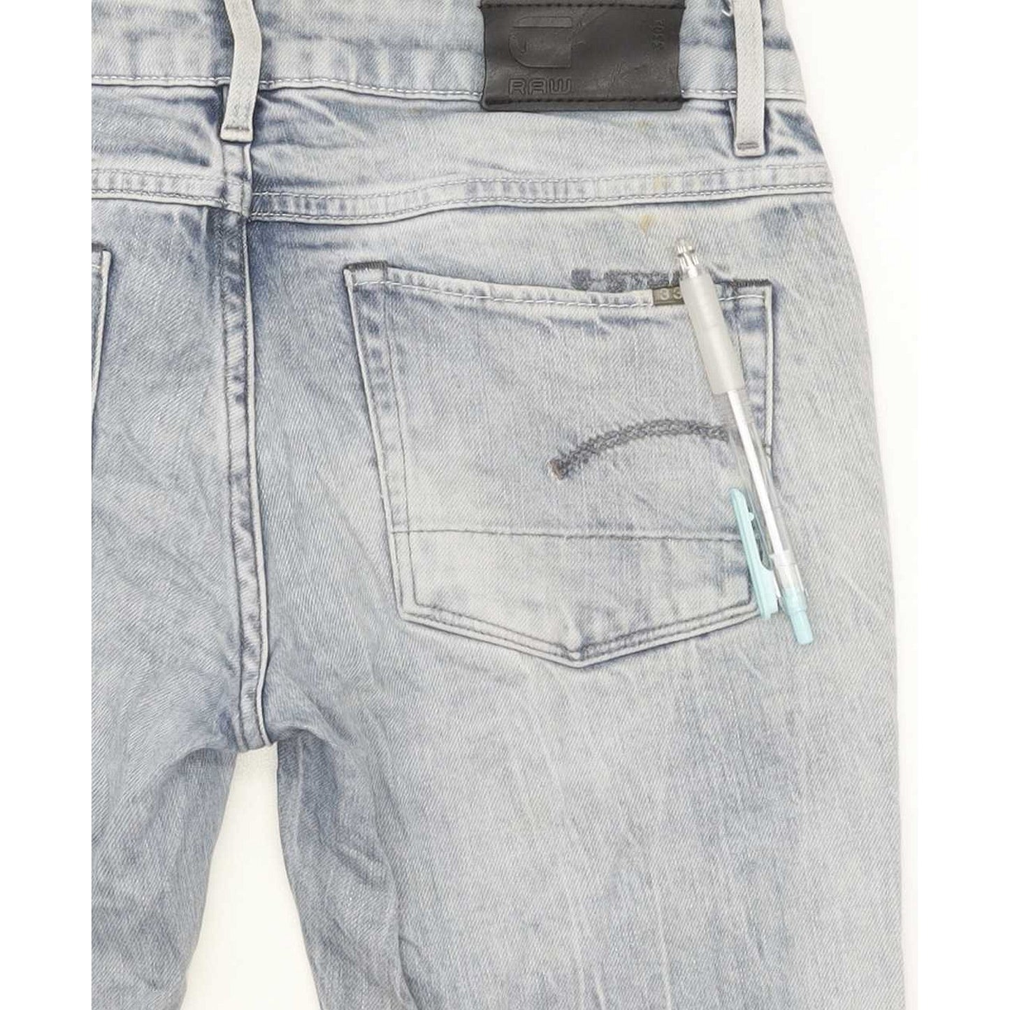 G-Star Women Blue Skinny Slim Jeans W28 L31