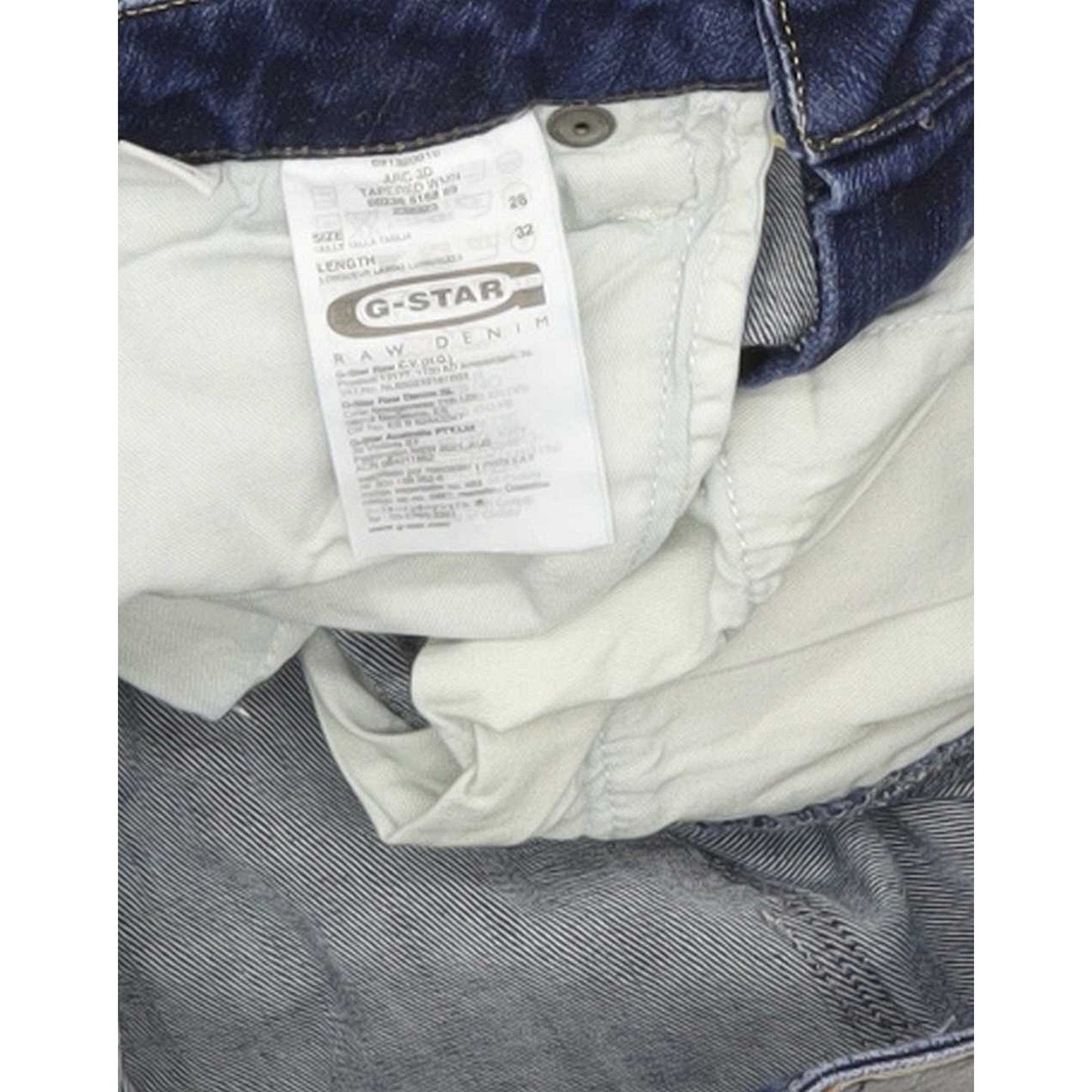 G-Star Arc 3D Women Blue Tapered Slim Stretch Jeans W26 L30