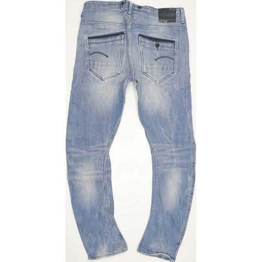 G-Star Arc Navy 3D Women Blue Tapered Loose Stretch Jeans W27 L32