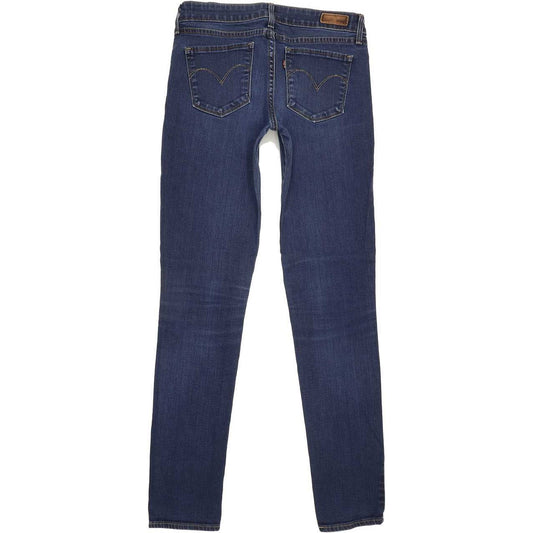 Levi's Demi Curve Women Blue Skinny Slim Stretch Jeans W28 L31