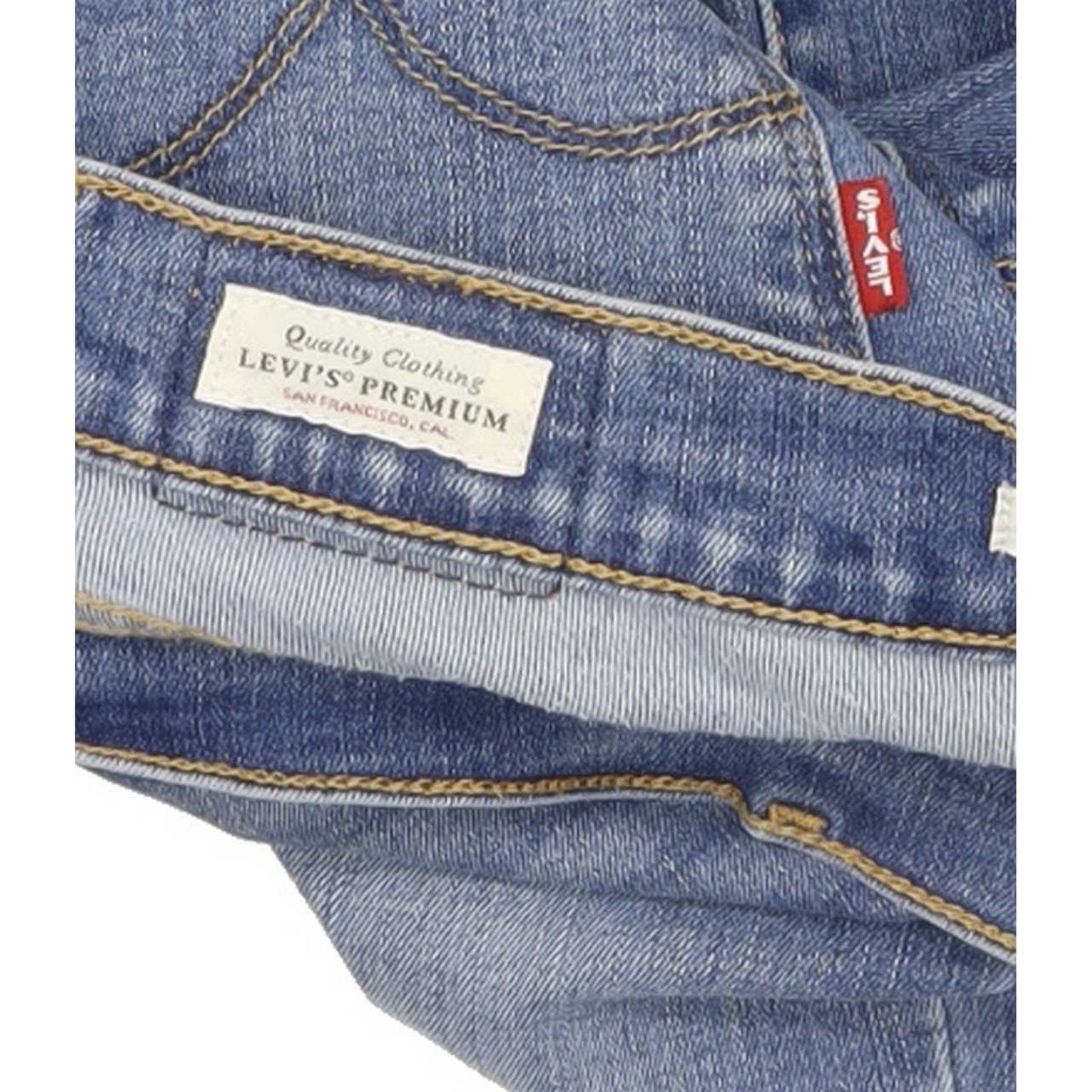 Levi's 710 Super Women Blue Skinny Slim Stretch Jeans W26 L29