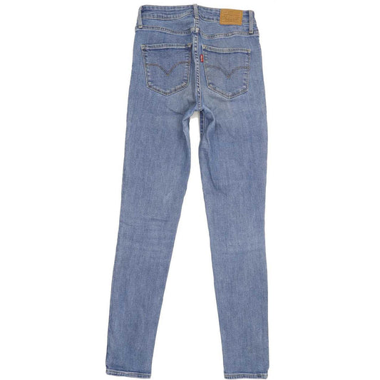Levi's 721 High Rise Women Blue Skinny Stretch Jeans W25 L30