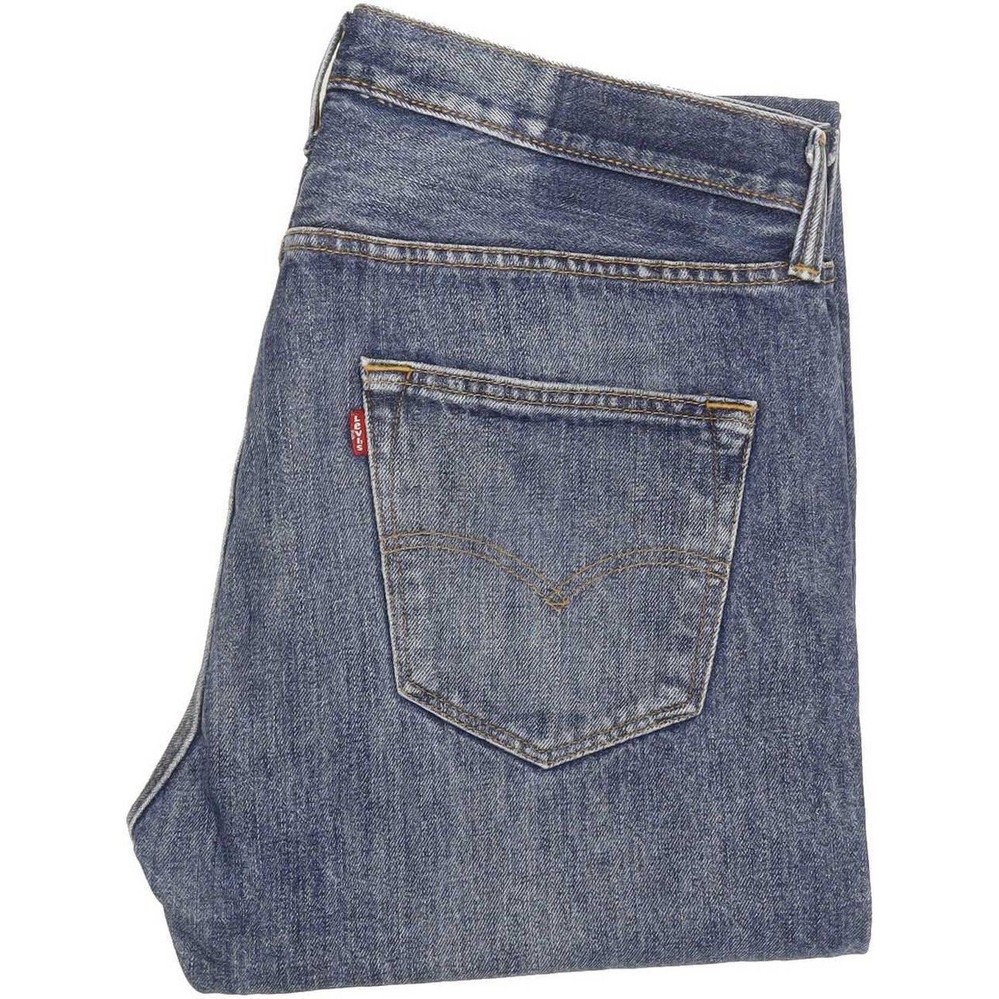Levi's Men Blue Straight Regular Jeans W34 L34