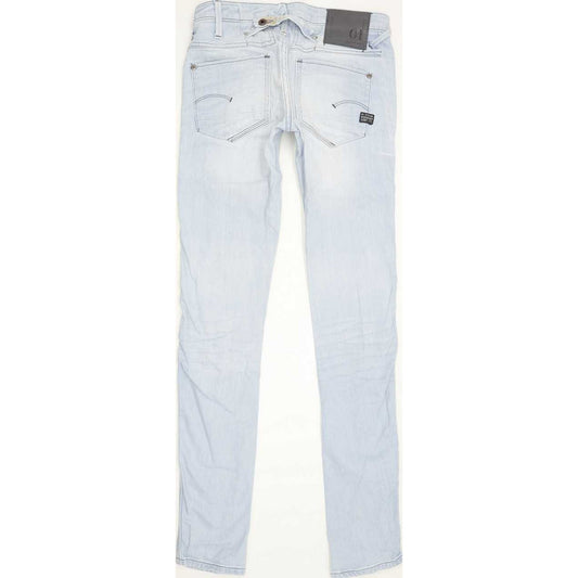 G-Star Duca Women Blue Skinny Slim Stretch Jeans W25 L32