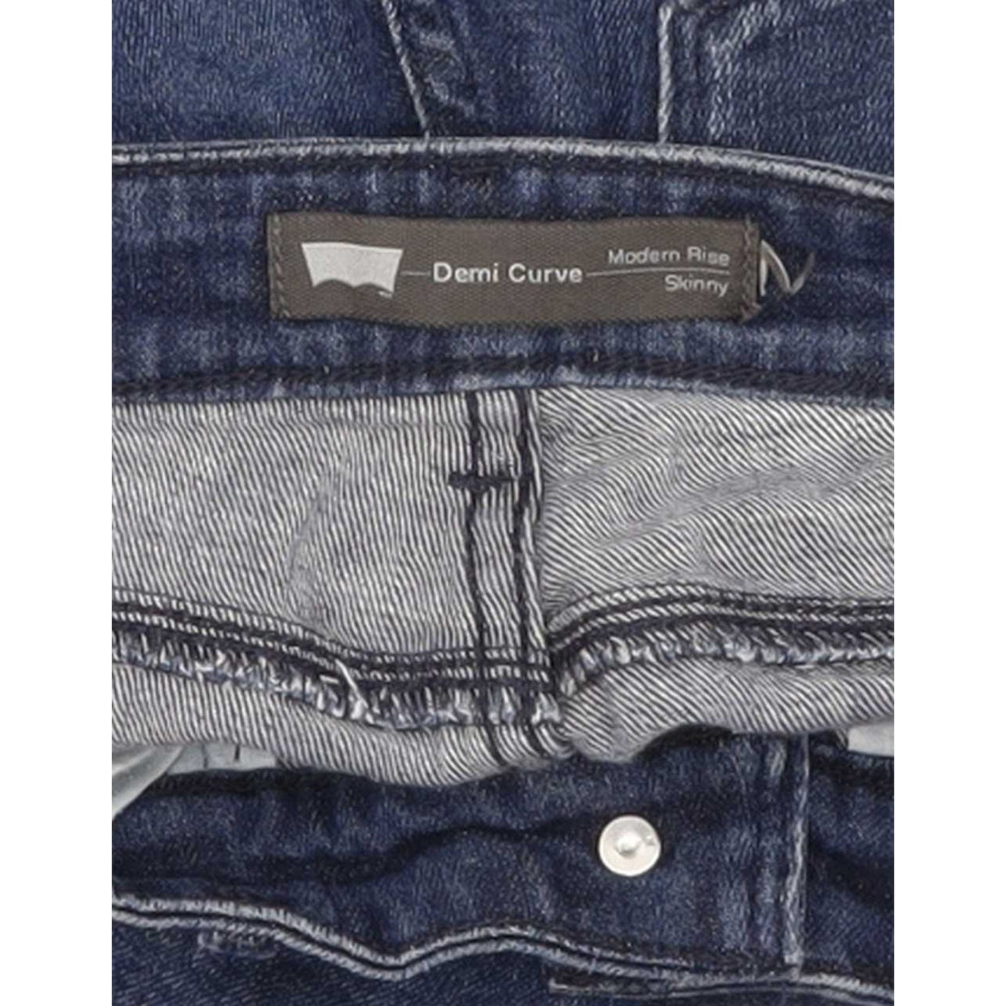 Levi's Demi Curve Women Blue Skinny Slim Jeans W26 L30