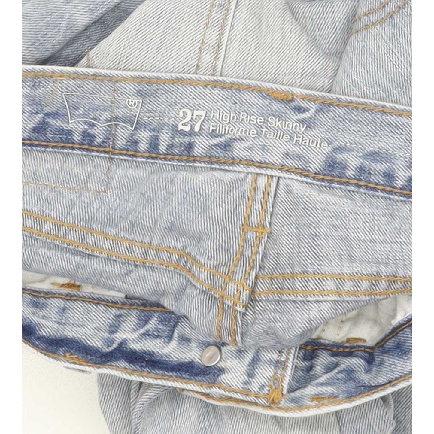 Levi's High Rise Women Blue Skinny Jeans W27 L30