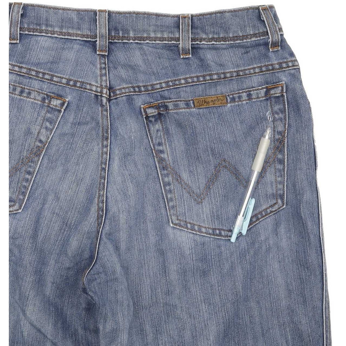 Wrangler Men Blue Straight Regular Jeans W36 L30