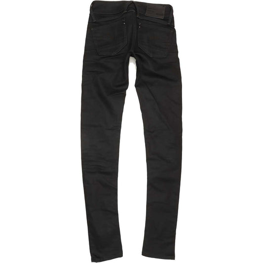 G-Star Women Black Skinny Slim Jeans W26 L33