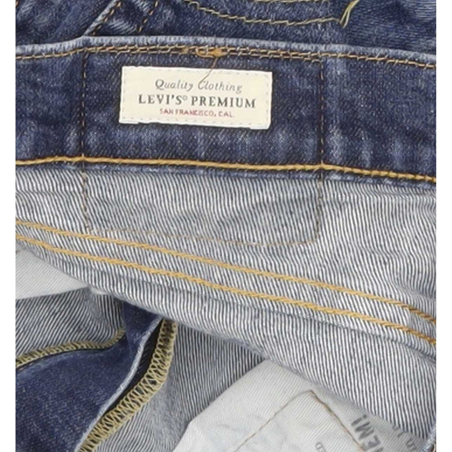 Levi's 511 Men Blue Straight Slim Jeans W30 L31