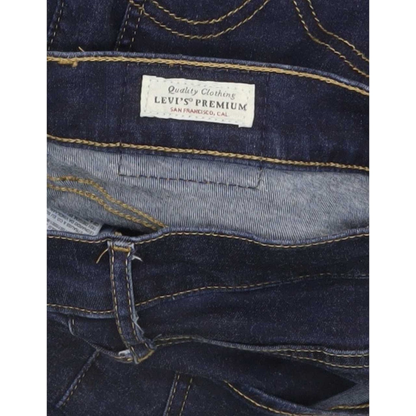 Levi's Mile High Rise Blue Skinny Stretch Jeans High Waisted W29 L31
