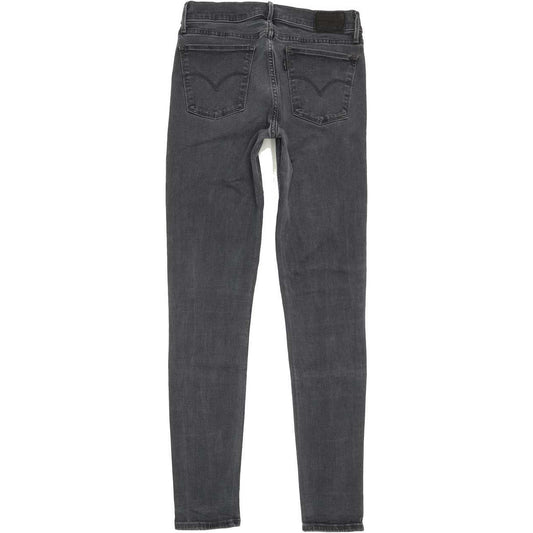 Levi's 710 Super Women Grey Skinny Slim Stretch Jeans W29 L29